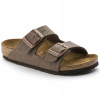 BIRKENSTOCK detské žabky z ekologickej kože, hnedé veľkosť 30