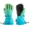 Relax Puzzy RR15H dětské lyžařské rukavice zeleno/modré Dětské velikosti: 10