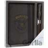 CurePink Poznámkový blok s propiskou Harry Potter Bradavice A5 14,8 x 21 cm