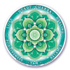 Mandala, Květ života - samolepka 10,5 cm