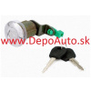 Daewoo MATIZ 7/98-12/00 zámok kufra + 2 x klúč