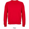SOL´S COLUMBIA / Unisex mikina - svetlo červená XS