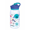 Quokka Plastová fľaša s náustkom Glow Kids 580 ml Space