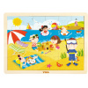 Puzzle štyri ročné obdobia Viga 51270 leto