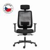 Powerton Kancelárske ergonomické kreslo Lucie, Čierne