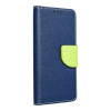 Flipové pouzdro na mobil Coolcase FANCY BOOK Nokia 230 modré (Flipové knížkové vyklápěcí pouzdro na mobilní telefon Nokia 230 modré)