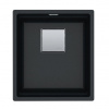 Franke Kubus 2 KNG 110-37 Granitový drez bez odkvapkávača, 41x46cm, onyx, montáž na dno, 125.0670.900