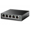 TP-LINK TP-Link TL-SF1005LP / 5-portový PoE switch / 4x PoE