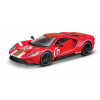 Bburago - RACE, 2022 Ford GT Heritage Edition, 16, červená, 1:32