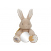 Little Dutch Králiček plyšový s aktivitami Newborn Naturals