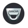 DACIA Živicové samolepky na stredy kolies 55mm - 4ks chrom
