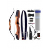 4.4. Tradičný reflexný skladací luk SANLIDA EAGLE X9 package 58´´ kompletný set luku za super cenu