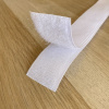 Suchý zips 25 mm háčik + vlásie - biela