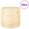 Jutové lano VidaXL 1 mm 1 m