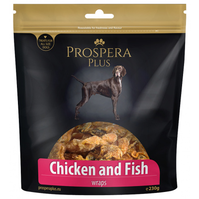 Prospera Plus pochúťka rybičky obalené kuracinou 230 g