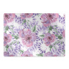 Ochranná podložka pod stoličku Ochranná podložka pod stoličku fialové kvety mwp-w0013815