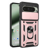 Techsuit – CamShield Series odolný obal na Google Pixel 10 / 10 Pro – ružovo-zlatý