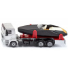 SIKU Super 2715 - MAN LKW s člnom 1:50