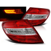 MERCEDES C-KLASA W204 07-10 SEDAN - zadné LED svetlá červeno biela