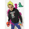 GG-God.sk Mikina Hello Kitty Pánska Farba: Čierna (Black), Veľkosť: XXXL, Grafika: Vpredu (Front)