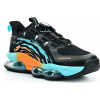 Unisex sportovní boty PROGRESS Training černá/tyrkys/oranžová Velikost: 39