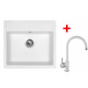 Sinks SOLO 560 Milk + Vitalia GR G9128