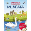 Sametová samolepková knížka Mláďata