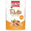 Finnern Rinti Kapsička Rinti Filetto Adult kuracie a kuracie srdcia v želé 100g