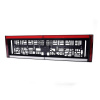WAS W253 2102 držiak registračnej značky, reflektor, brzdové svetlo, zadné svetlomety, osvetlenie ŠPZ (š x v x h) 584 x 163 x 32 mm; 2102