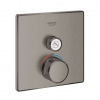 Grohe Grohtherm SmartControl Termostatická sprchová batéria pod omietku s 1 ventilom, kefovaný Hard Graphite 29123AL0-GR