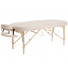 Skladací masážny stôl Fabulo GURU Oval Set Farba: krémová 192*76 cm / 16,3 kg / 3 farby