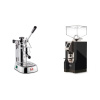 La Pavoni Professional Lusso + Eureka Mignon Turbo, CR black