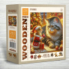 WOODEN CITY Dřevěné Kočka a myš 250 dielov