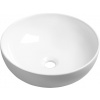 Sapho RONDANE keramické umývadlo, priemer 41x14 cm, na dosku AR435
