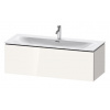 Duravit L-Cube - Umývadlová skrinka 40x102x48 cm, 1 zásuvka, lesklá biela LC613802222