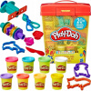 Set Hasbro Play-Doh E9099 (KREATÍVNA SÚPRAVA 20+ PRÍSLUŠENSTVA VO VEDRE HRAJTE DOH HNETENIE CESTA)
