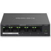 MERCUSYS switch MS105GP (5xGbE,4xPoE+,65W,fanless)