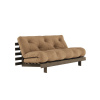 Karup design ROOT SOFA natural pine (pohovka z borovice) karup carob 160*200 cm mocca 755