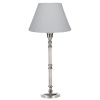 Stolová lampa Lene Bjerre Albumy 49 cm, strieborná (LB_156704406)