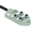 Weidmüller SAI-6-M 5P M12 ECO UT 1892091000 pasívny box senzor/ aktor rozdeľovač so zásuvkou M12 2 ks; 1892091000