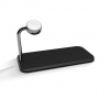 ZENS Aluminium Dual Wireless Charger + Watch 10W - Black ZEDC05B