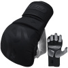 RDX Noir Series rukavice Grappling shooter F15 matte black veľ. S