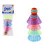 Teddies Loptičky / Košíčky na badminton farebné 4ks plast v sáčku 10,5x27x5cm 00850008 - Lopta
