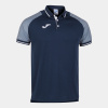 Polokošeľa Joma Essential, tmavomodrá / biela, veľkosť M