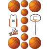 CUKROVÁ TLAČ Opłatek na Tort Cukrová hmota BASKETBAL KÔŠ FUTBAL NBA #5