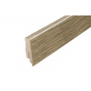AP34/1 soklová lišta TYP 06 ACARA, MDF + fólia Dub Grand, 60 mm, 13 mm, 2,7 m