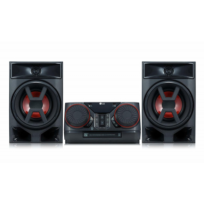 LG CK43 Stereo systém XBOOM 300 W Modrátooth MP3 Stereo CD Jukebox FM čierny
