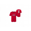 Detské tričko Alex Ovechkin #8 Washington Capitals NHL Flat Captains Meno a Číslo Ct