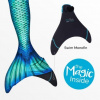 Kostým morskej panny AQUAMARINE s plutvou, Fin Fun xs (36-38)