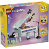 LEG LEGO CREATOR Hudobné dekorácie: Klavír s mačkou 3v1 31392 STAVEBNICE